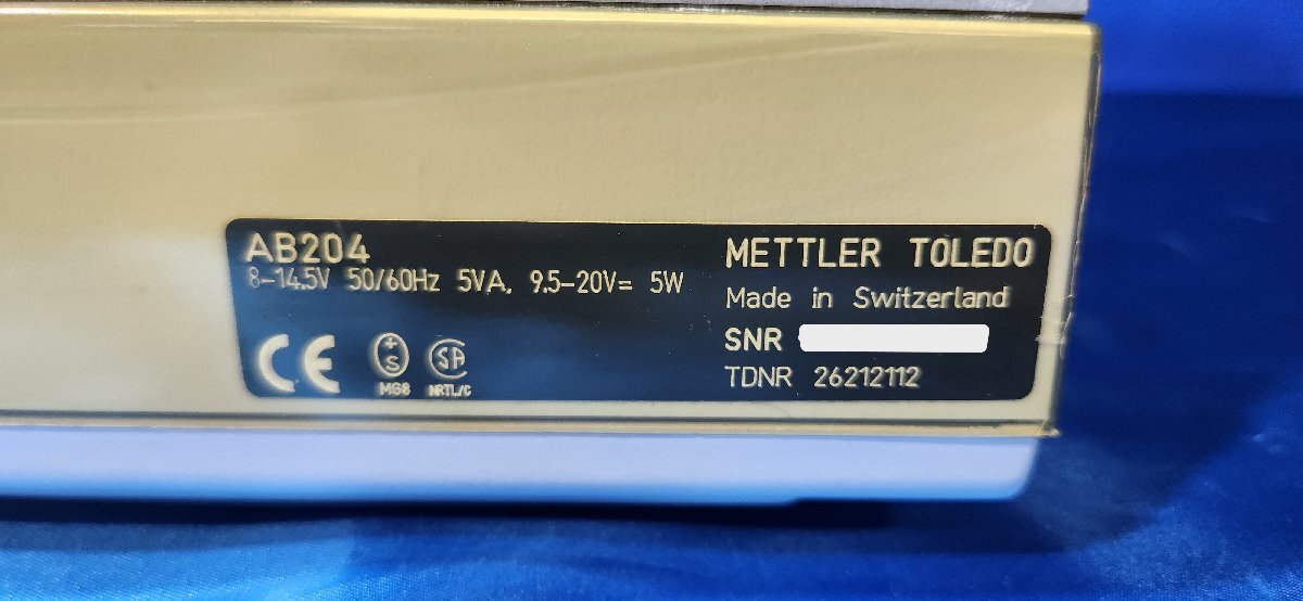 Mettler Toledo AB204 Electronic Balance [e1240118702]
