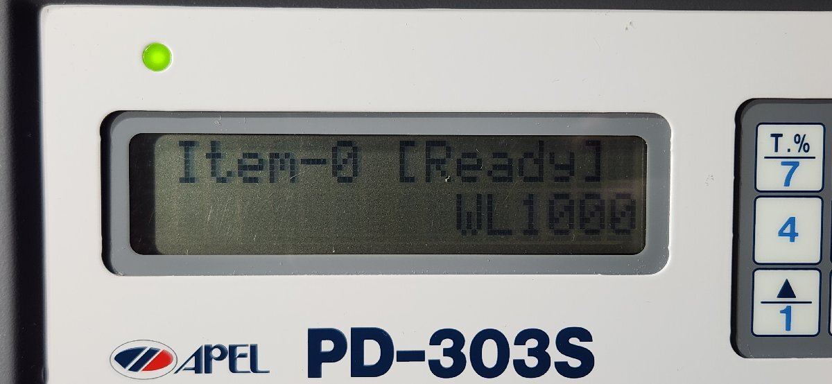 APEL PD-303S Digital Spectrophotometer Wavelength Range 340-1000nm [s1240121802]