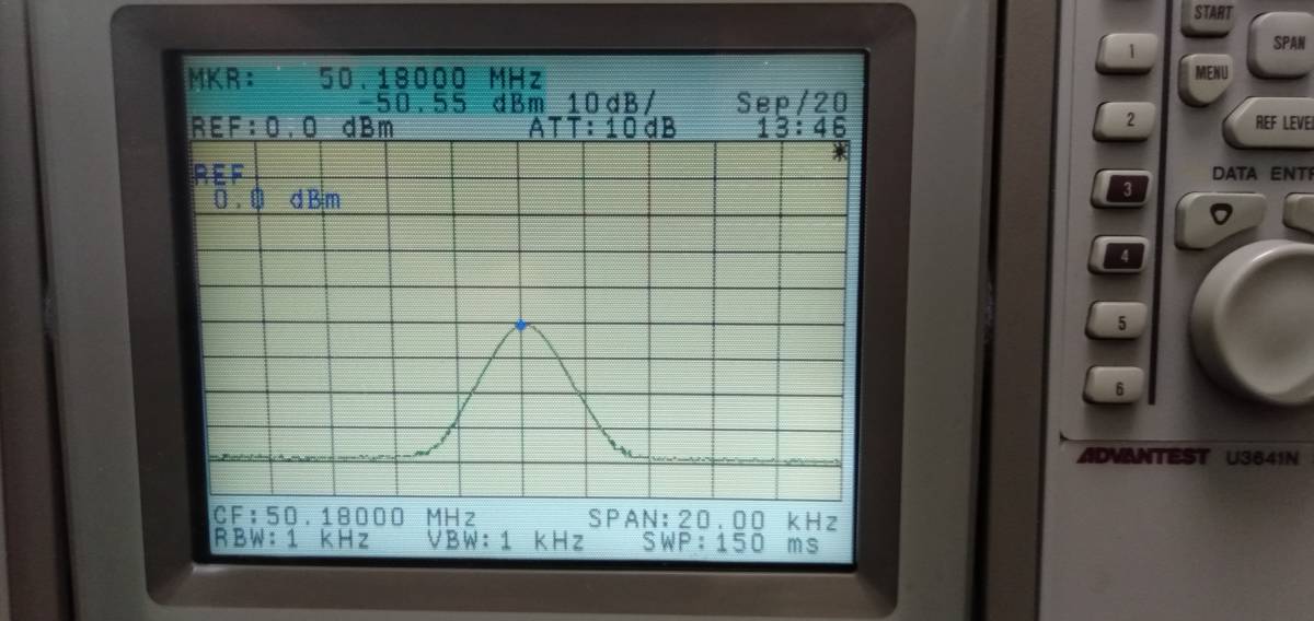 Advantest U3641N Portable Spectrum Analyzer 3GHz 75 Ohm [u1107735035]