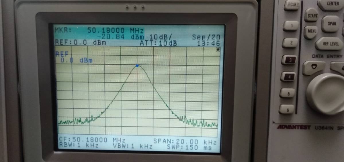 Advantest U3641N Portable Spectrum Analyzer 3GHz 75 Ohm [u1107735035]