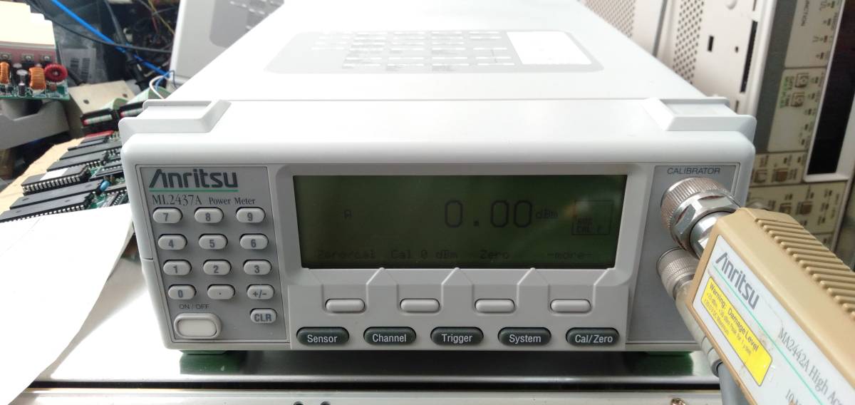 Anritsu ML2437A + ML2442A Power Meter [v1218309772]
