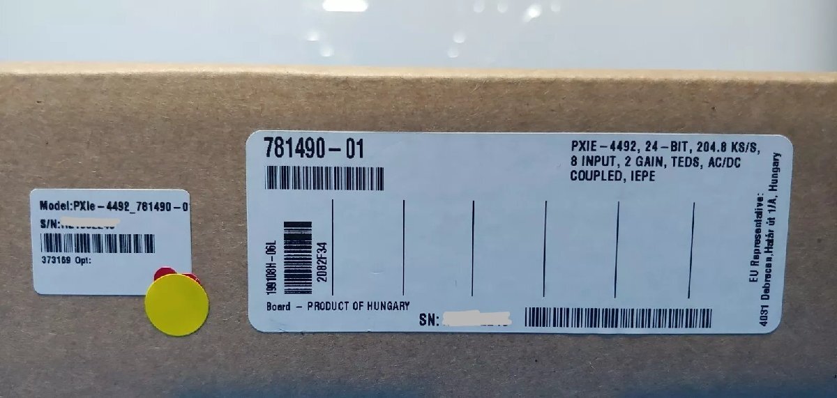National Instruments PXIe-4492 PXI Sound and Vibration Module [x1163207555]