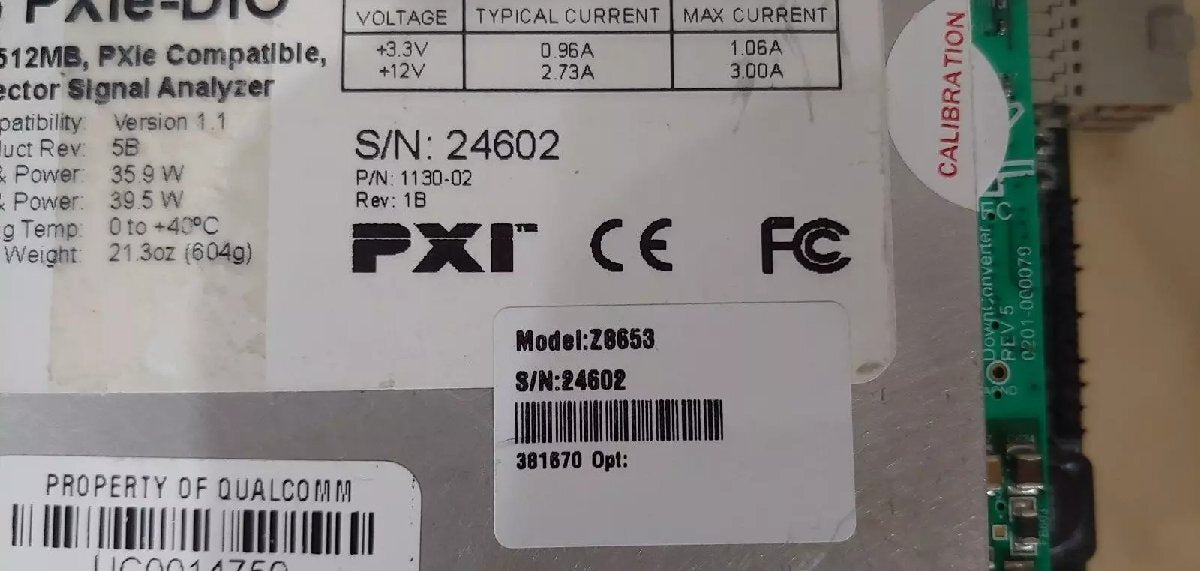 Litepoint Z8653 Wideband Vector Signal Analyzer 6GHz [u1163977171]