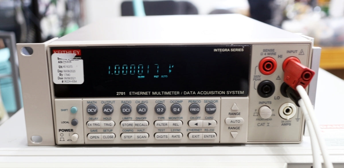 Keithley 2701 Ethernet Multimeter 42CH [t810194156]