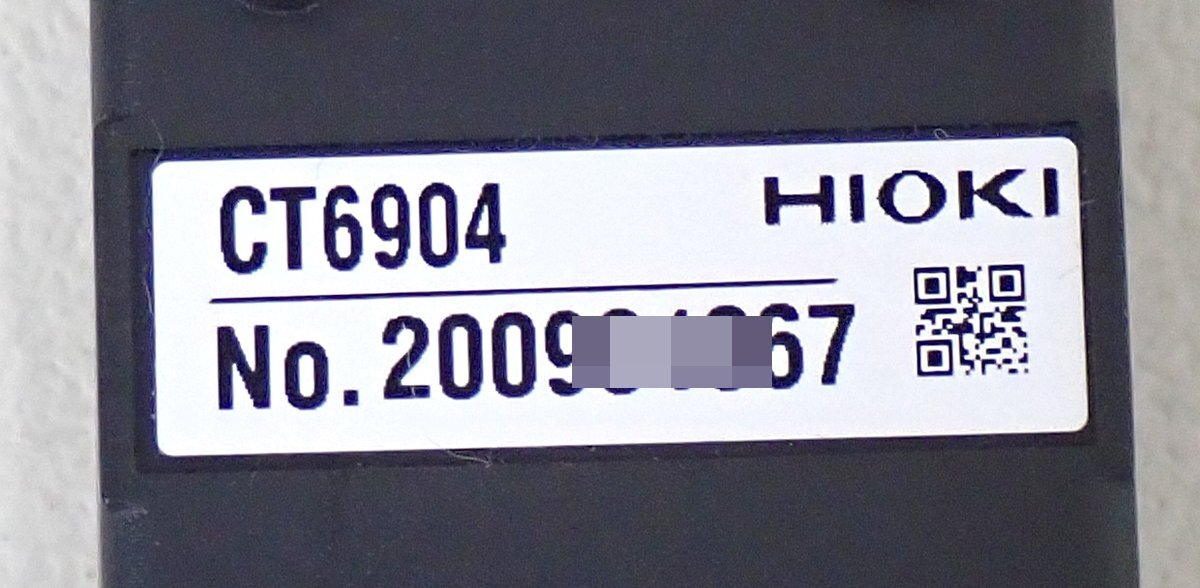 Hioki CT6904 AC/DC Current Sensor 500A 4MHz [w1246153887]