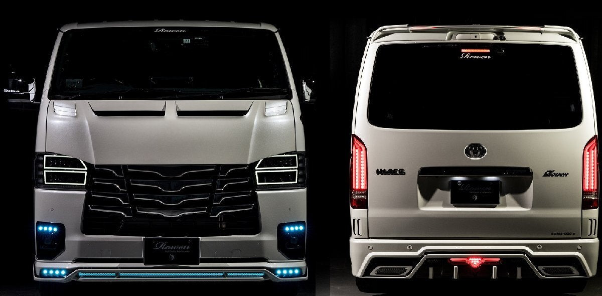 [M’s] 200 Hiace Type 7 Narrow (2022.4-) ROWEN Electronics Roof Spoiler Type-3 Aero Parts 1T019R20 [f1196098322]