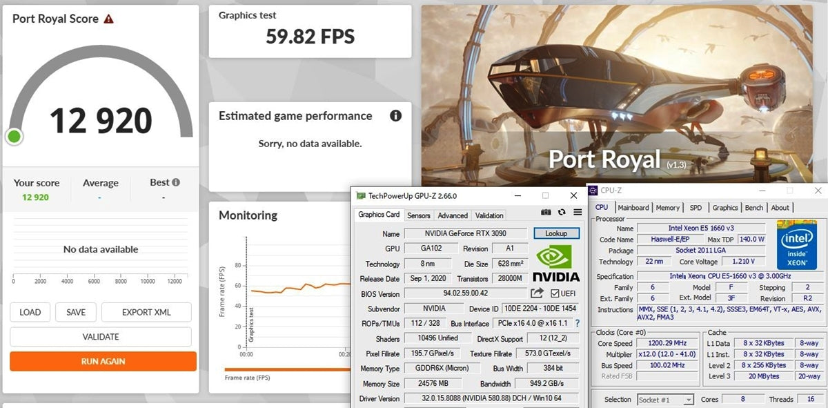 NVIDIA GEFORCE RTX 3090 24GB Graphics Card [m1216221337]
