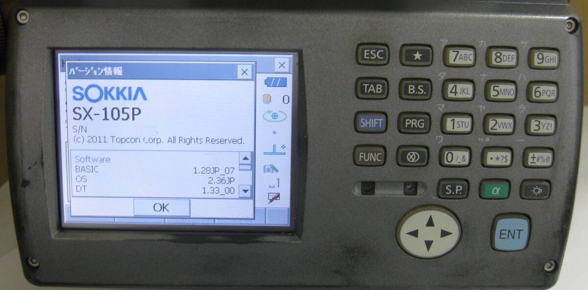 Topcon SX-105P Total Station with SDR8 Survey Program [q1249467905]