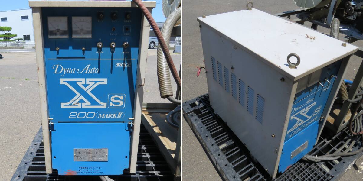 Daihen CPXS-200 Welding Machine with Wire Feed Unit CM-231 (for parts or not working) [k1238221992]