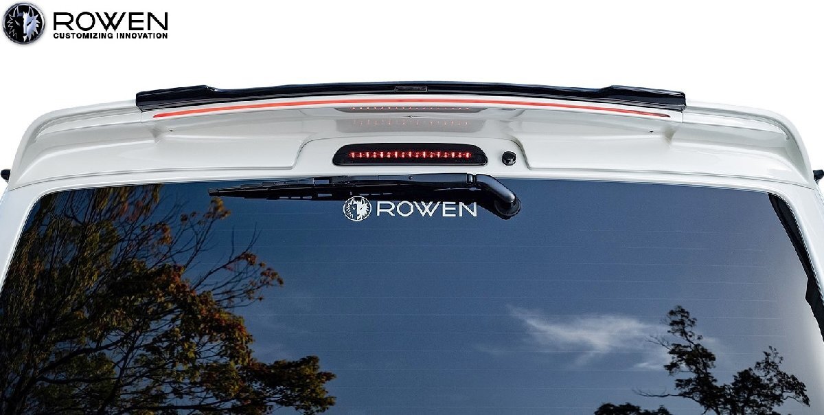 [M’s] 200 Hiace Type 7 Narrow (2022.4-) ROWEN Electronics Roof Spoiler Type-3 Aero Parts 1T019R20 [f1196098322]