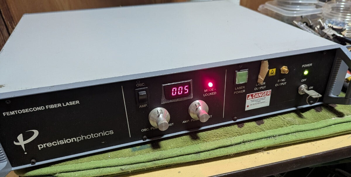 Precision Photonics FFL1560-MP-SM Femtosecond Fiber Laser (for parts) [c1235079870]