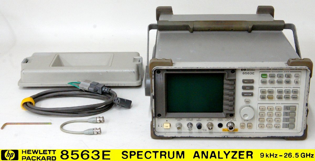 hp 8563E Spectrum Analyzer 9kHz-26.5GHz [f1244500143]