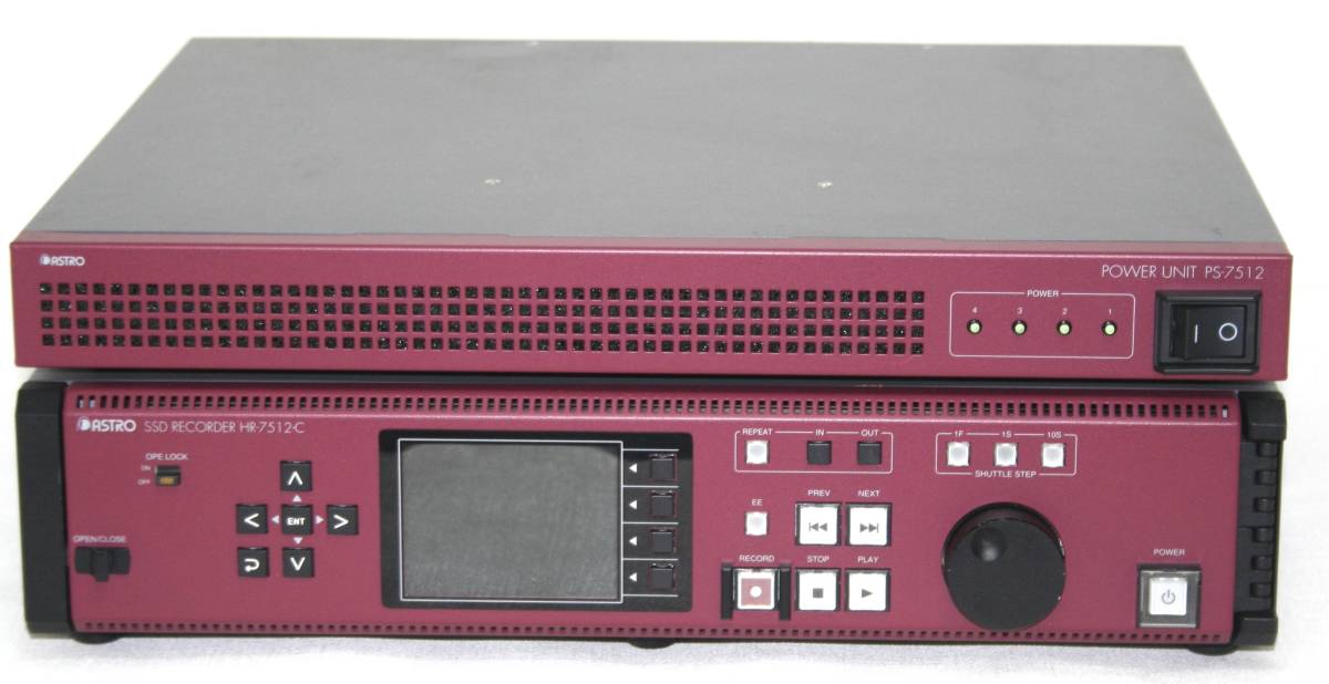 ASTRODESIGN HR-7512-C SSD Video Recorder [f1057229565]