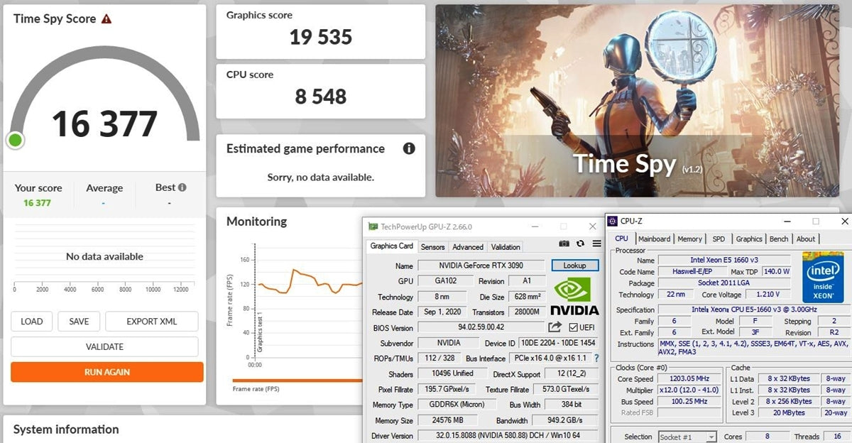 NVIDIA GEFORCE RTX 3090 24GB Graphics Card [m1216221337]