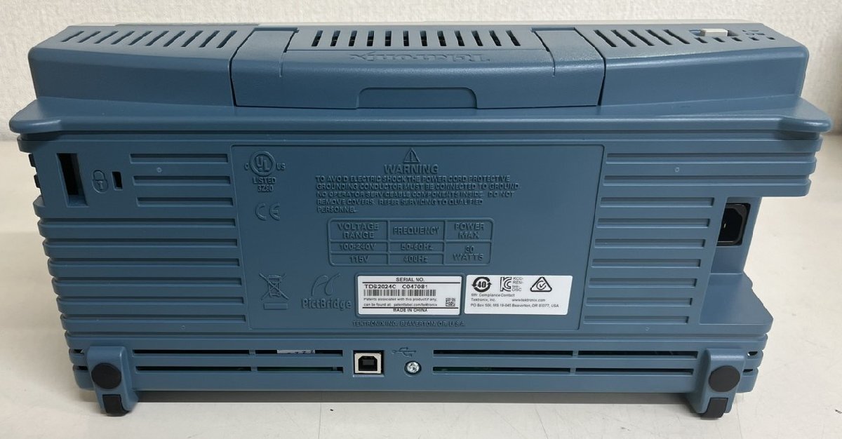 Tektronix TDS2024C Digital Oscilloscope (for parts or not working) [q1241559616]