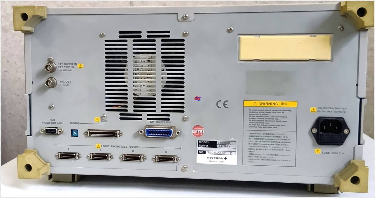 Yokogawa DL2700 Digital Oscilloscope 8bit 500MS/s 150MHz [1226572929]