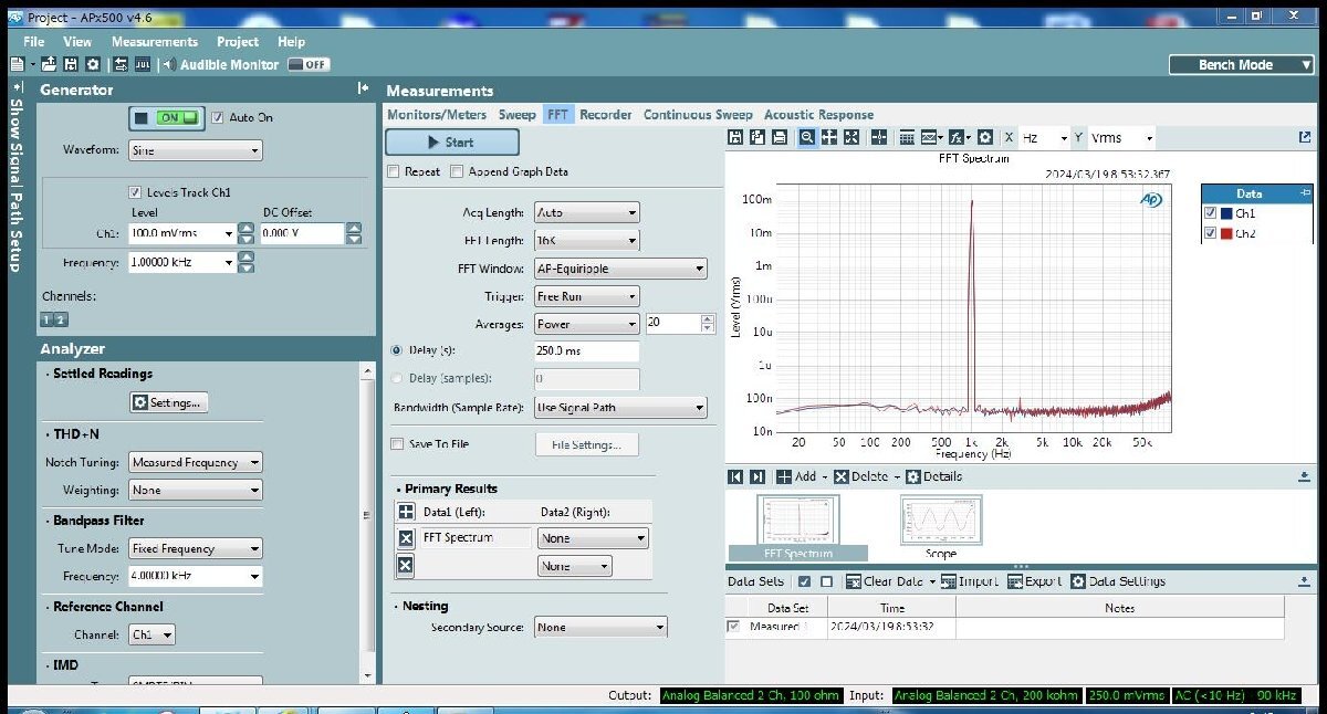 Audio Precision APX515 Audio Analyzer [m1223505837]