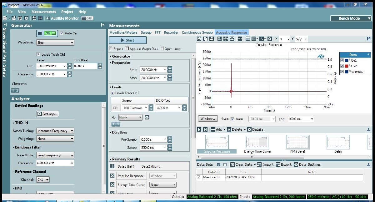 Audio Precision APX515 Audio Analyzer [m1223505837]
