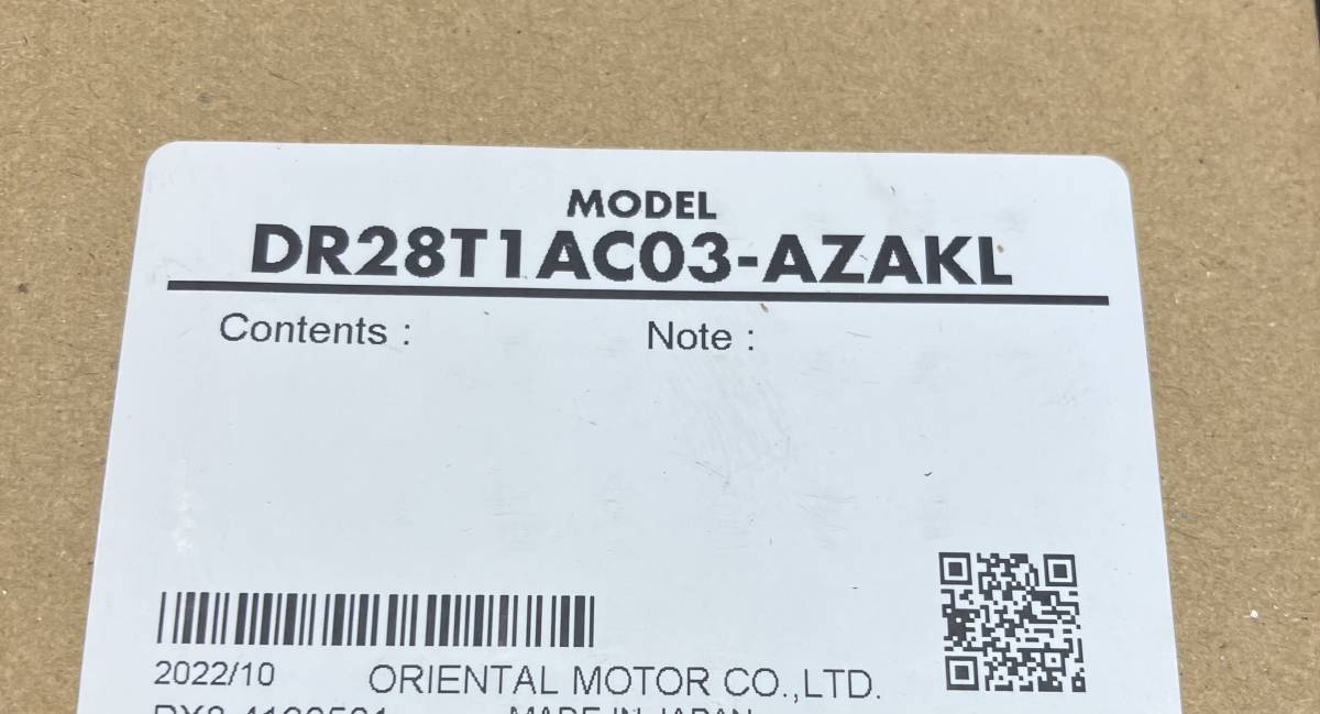 Oriental Motor DR28T1AC03-AZAKL Motor [o1077012641]