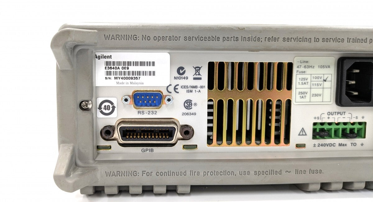 Keysight E3640A DC Power Supply [e1239989291]