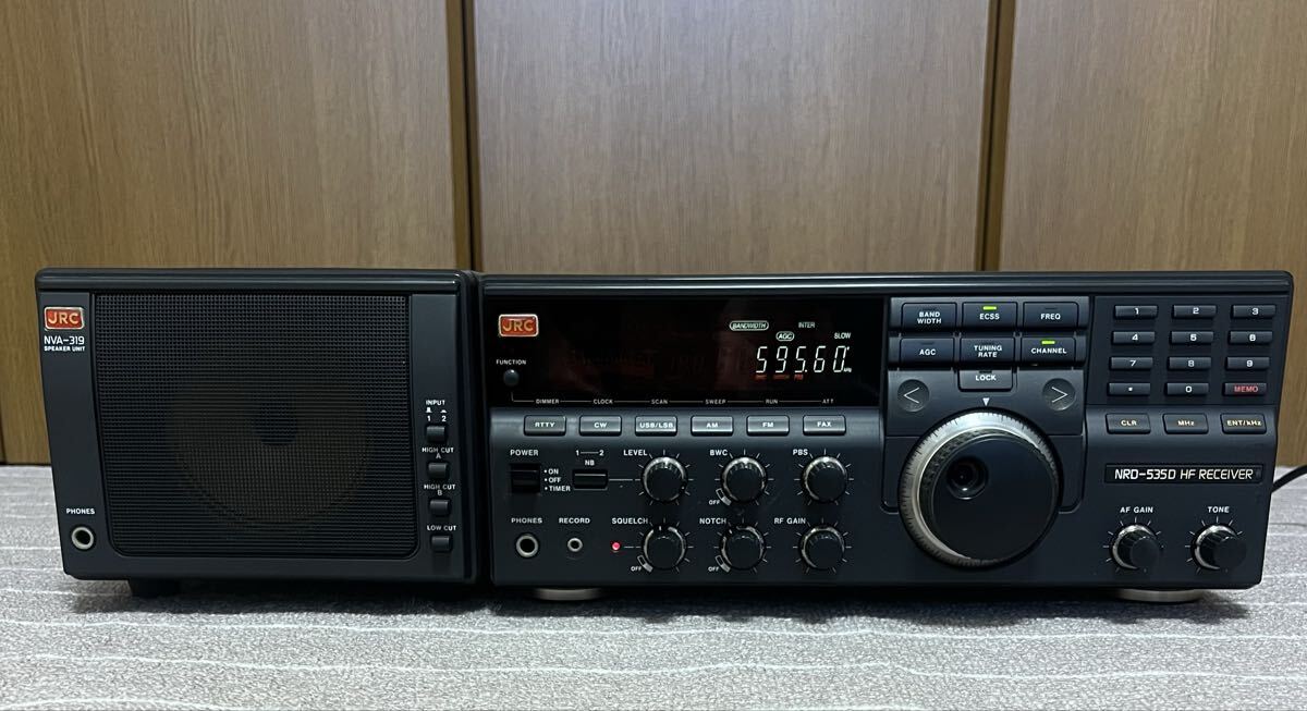 JRC NRD-535D Radio Receiver NVA-319 Speaker Set [g1218438811]