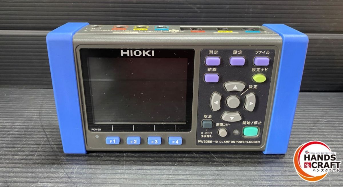 HIOKI PW3360 Power Meter Clamp-on Logger [s1205405589]
