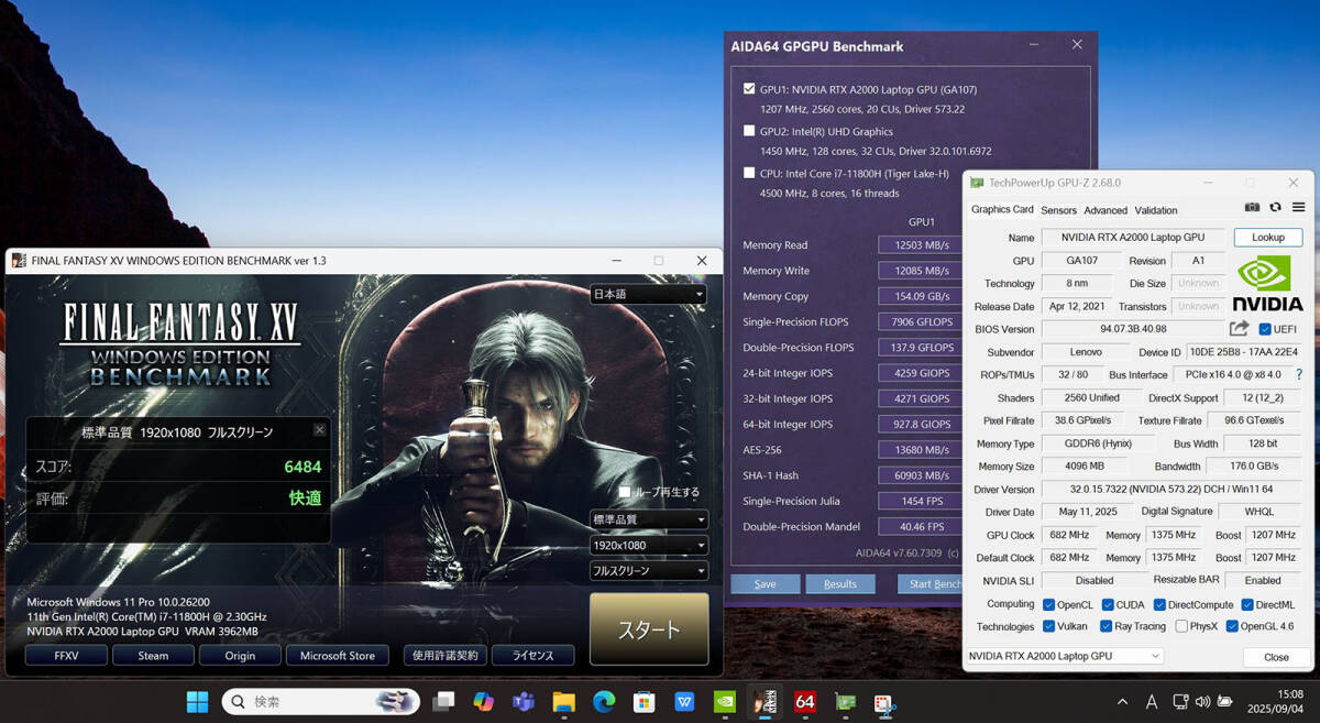 NVIDIA RTX A2000 Lenovo ThinkPad P1 Gen4 16-inch 2K Windows11 Core i7-11800H 32GB NVMe 512GB-SSD Mera Wireless Wi-Fi6 Office [1198915160]