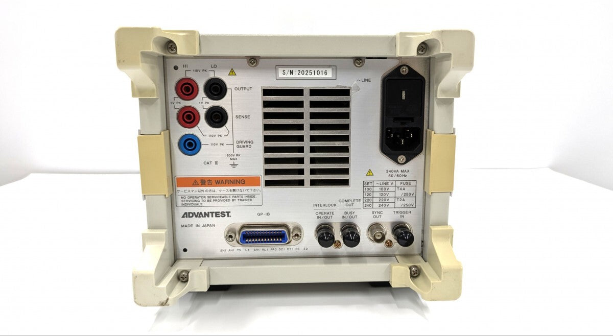 Advantest R6243 DC Voltage Current Generator [f1209418007]