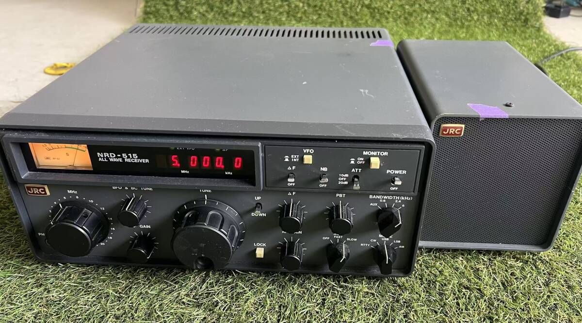 JRC NRD-515 All Wave Receiver with External Speaker Set [q1216651581]