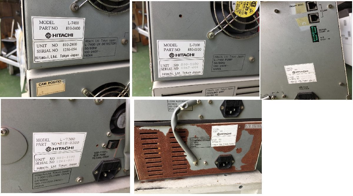 Hitachi L-7100 L-7200 L-7300 L-7400 D-7000 Liquid Chromatograph [x1131004488]