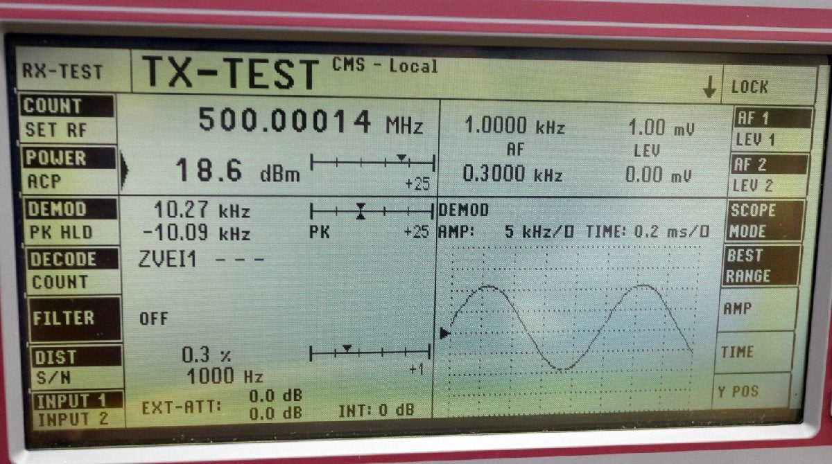 Rohde & Schwarz CMS54 Radio Communication Test Set [c1211117650]
