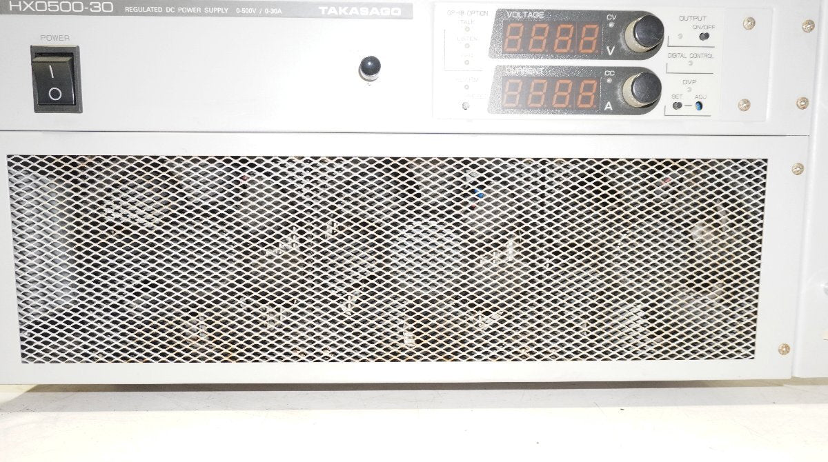 Takasago HX0500-30 Regulated DC Power Supply 0-500V / 0-30A [t1244196950]