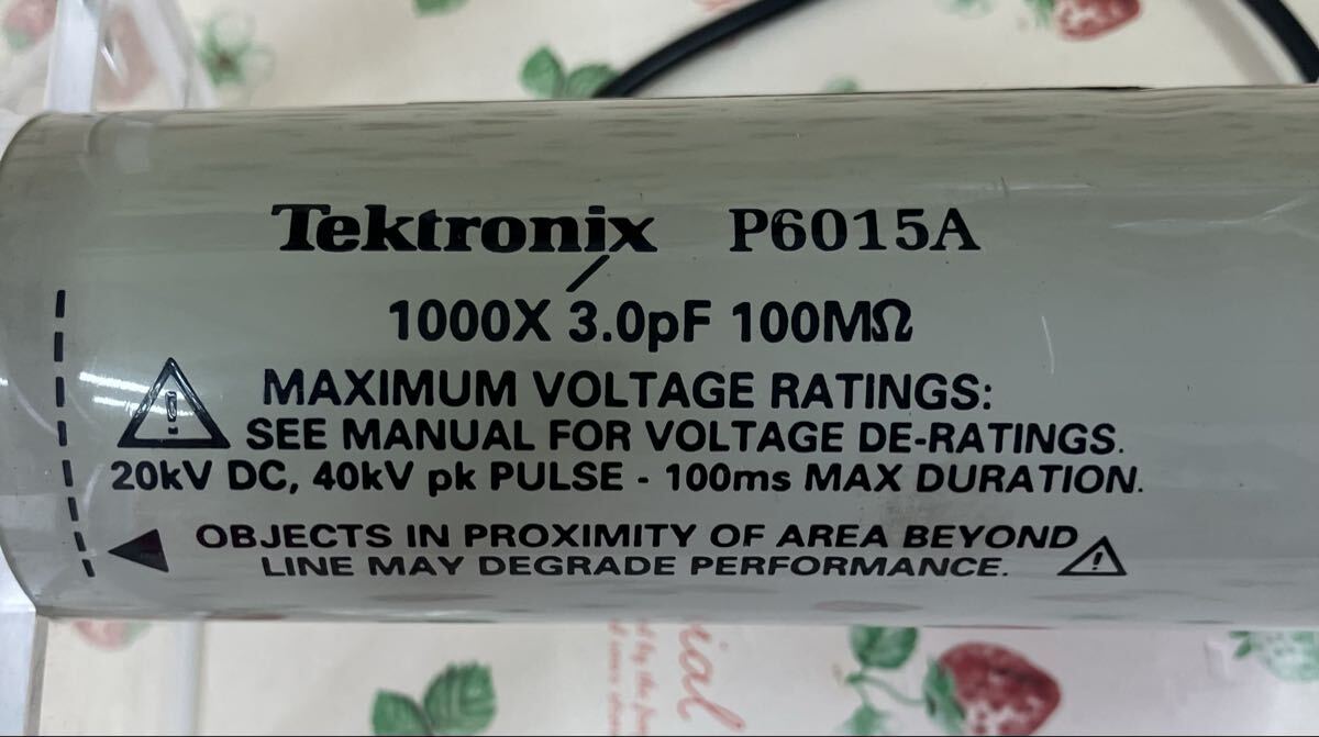 Tektronix P6015A Oscilloscope Probe [f1203230448]