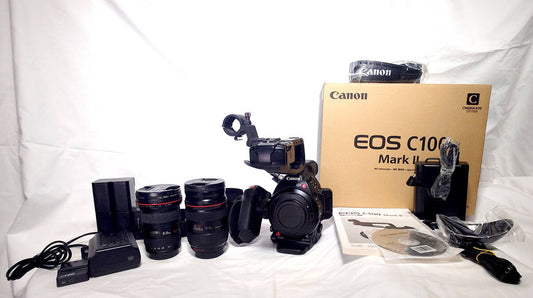 Canon C100 MARK II 16-35mm f2.8 24-70mm f2.8 Lens Set [b1199307331]