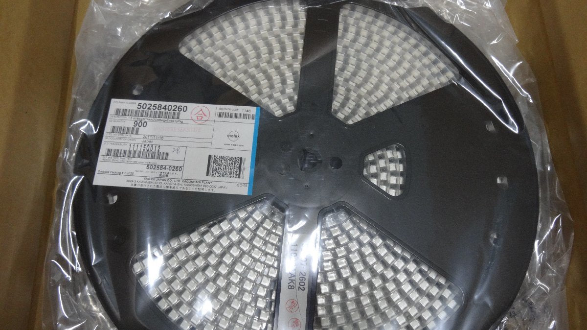 Molex 502584-0260 Connector 5400 Pieces Reel Shape [o1103911644]