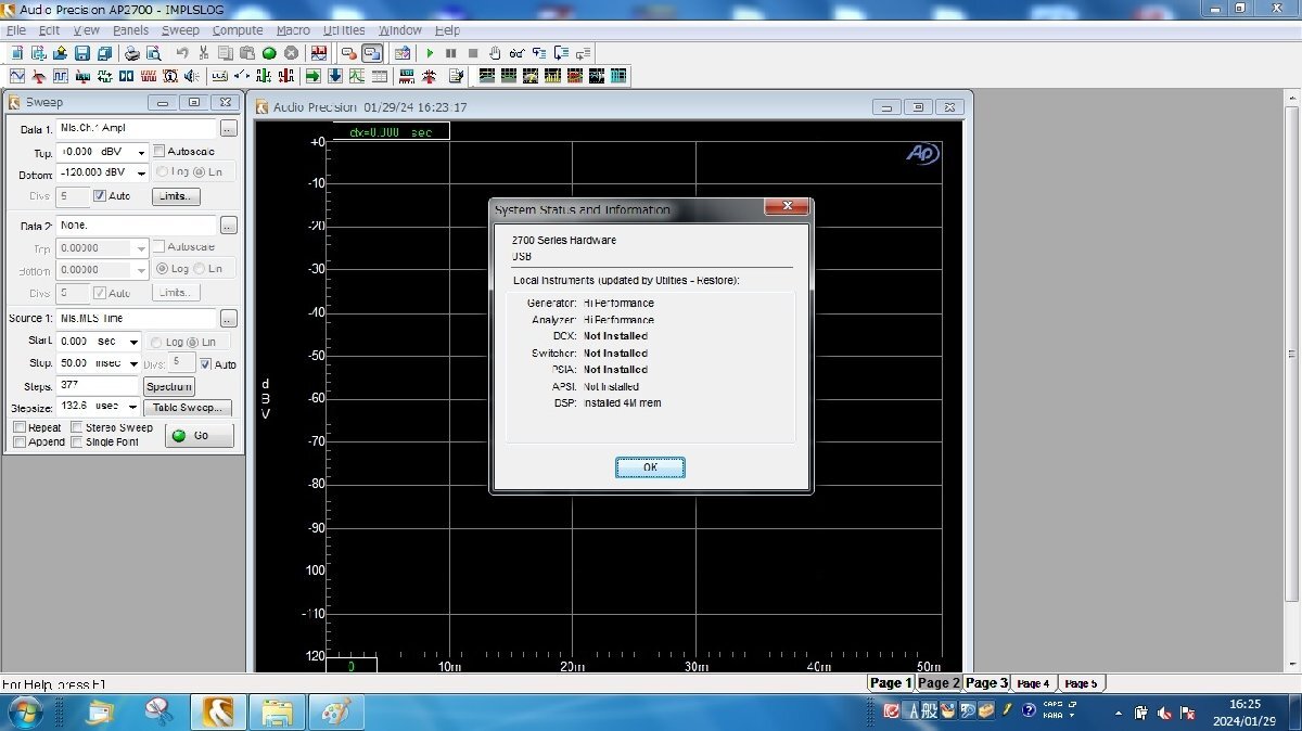 Audio Precision SYS-2712 Audio Analyzer [d1130868463]