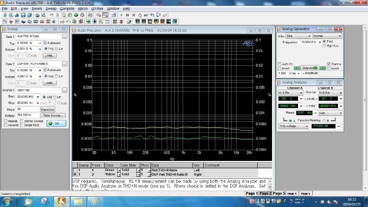 Audio Precision SYS-2712 Audio Analyzer [d1130868463]