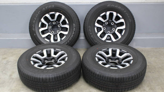 DUNLOP GRANDTREK AT23 265/70R16 Land Cruiser 70 Genuine Aluminum Wheels PCD150 [n1211907288]