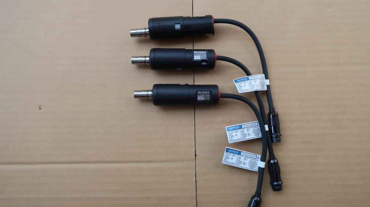 Keyence SJ-L005MT Static Monitoring Nozzle Ionizer 3 Units [p1225331117]