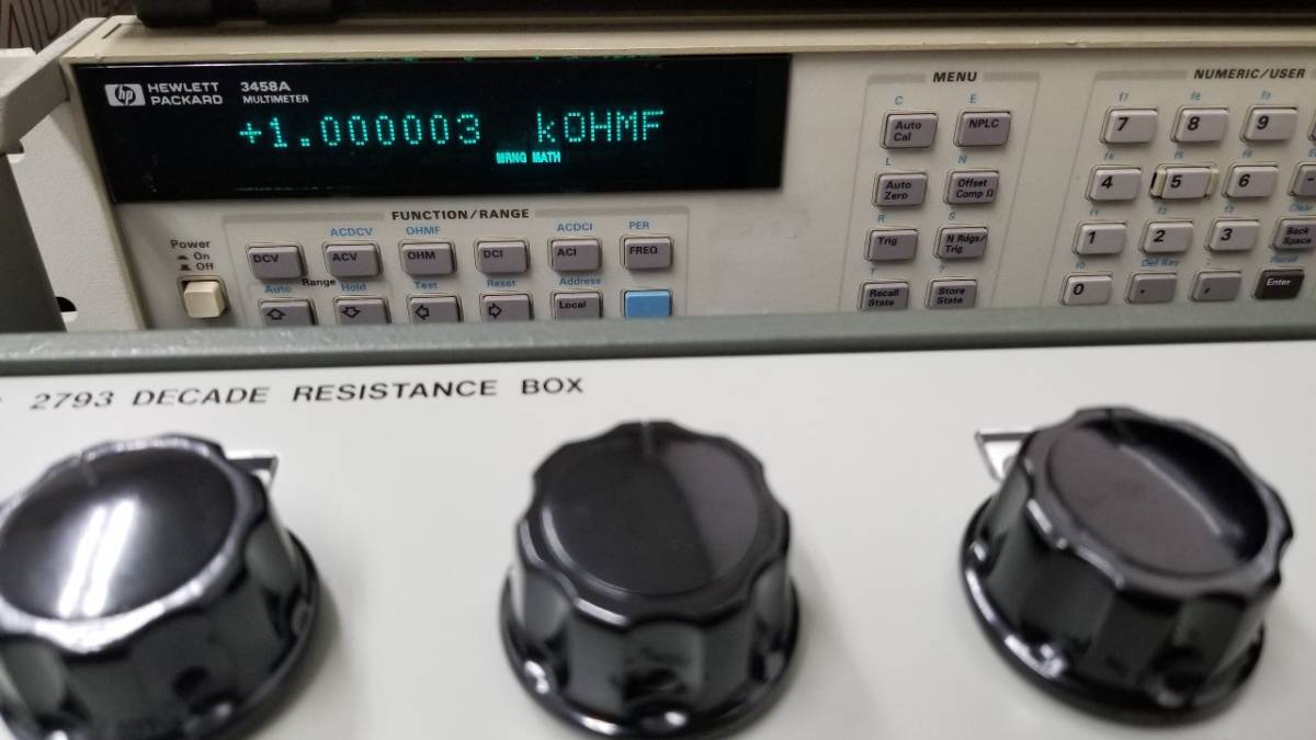 Yokogawa 279301 6-Dial Variable Resistor 0.001Ω Step to 1111.210Ω [g483729202]