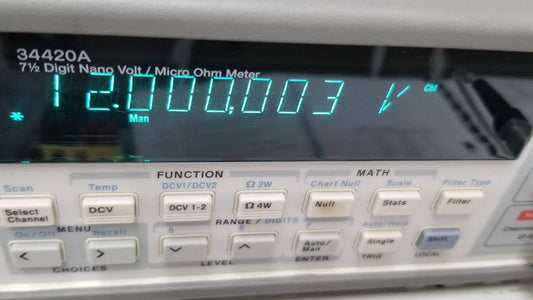Agilent 34420A Nanovolt Microohm Meter 7.5 Digit [k528737531]