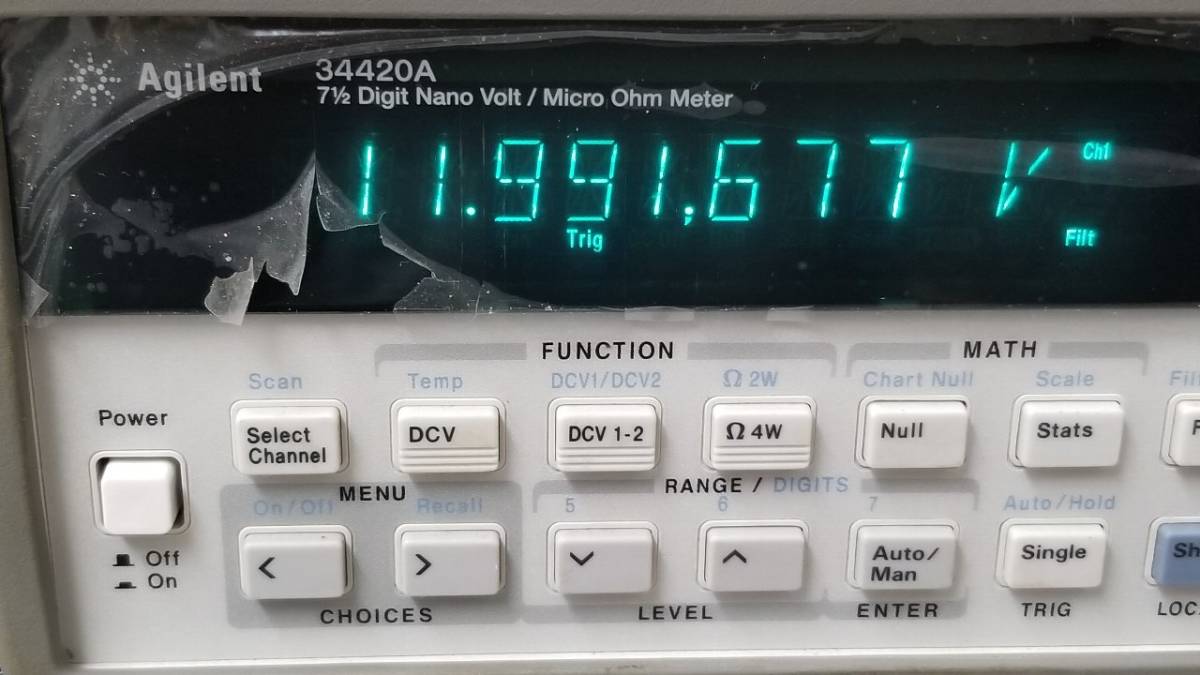 Agilent 34420A Nanovolt Microohm Meter 7.5 Digit [l1035122275]