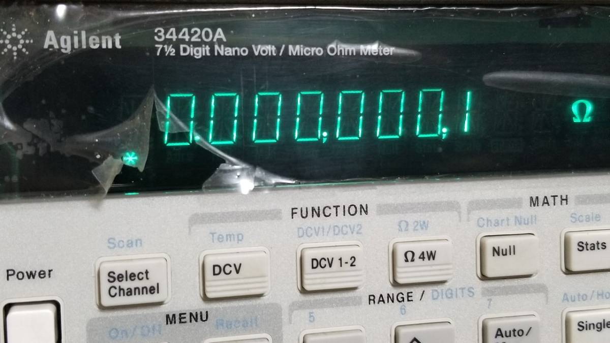 Agilent 34420A Nanovolt Microohm Meter 7.5 Digit [l1035122275]