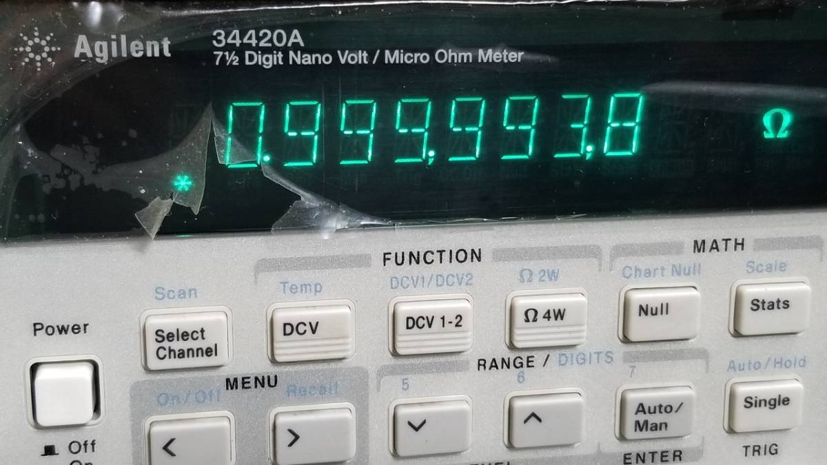 Agilent 34420A Nanovolt Microohm Meter 7.5 Digit [l1035122275]