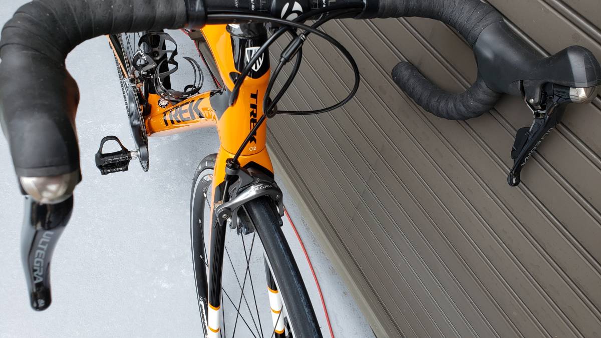 TREK DOMANE 2017 Road Bike OCLV500 Carbon Frame ULTEGRA 52 Size Rare Orange [n1053655602]
