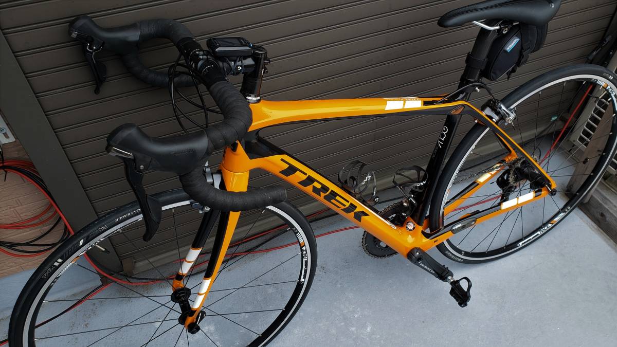 TREK DOMANE 2017 Road Bike OCLV500 Carbon Frame ULTEGRA 52 Size Rare Orange [n1053655602]