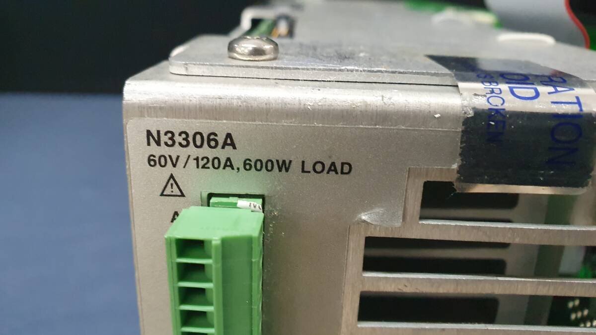 Agilent N3306A Electronic Load Module 600W 120A 60V [c1131149152]
