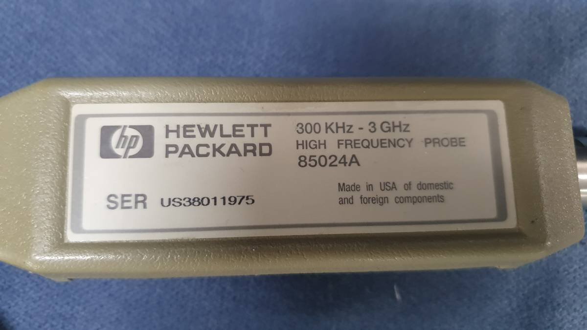 HP 85024A High Frequency Active Probe 300KHz-3GHz [t1132010030]