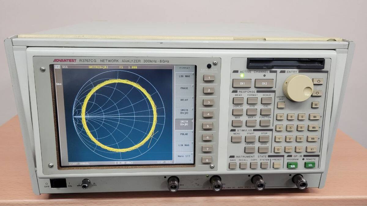 Advantest R3767CG Network Analyzer 300kHz-8GHz 4-Port [b1133105476]