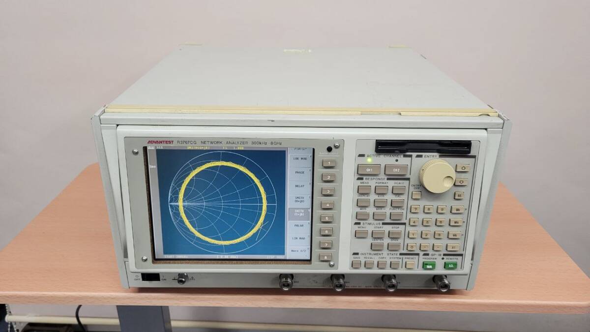 Advantest R3767CG Network Analyzer 300kHz-8GHz 4-Port [b1133105476]